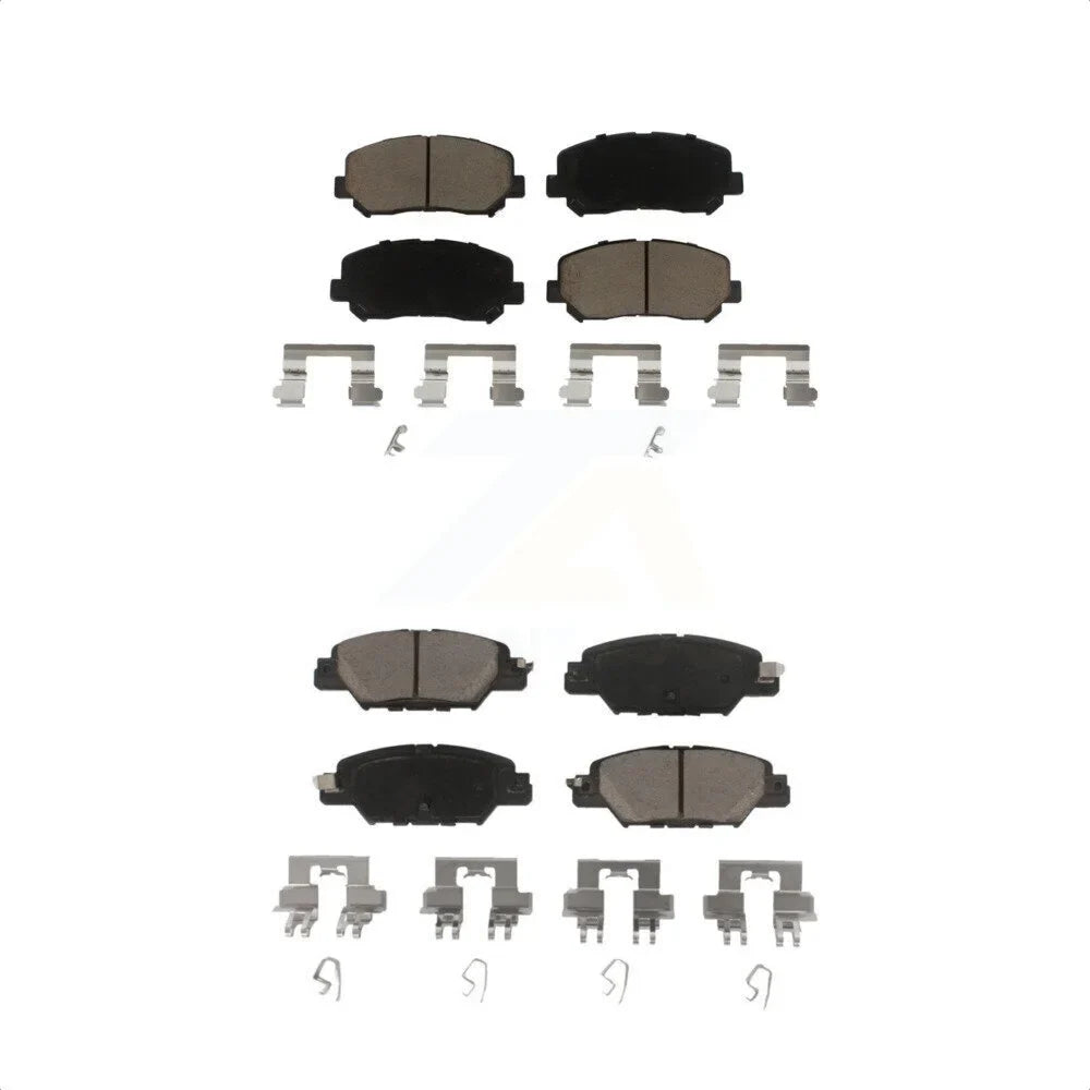 Front Rear Ceramic Brake Pads Kit For Mazda CX-5 KCX-100194