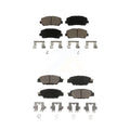 Front Rear Ceramic Brake Pads Kit For Mazda CX-5 KCX-100194