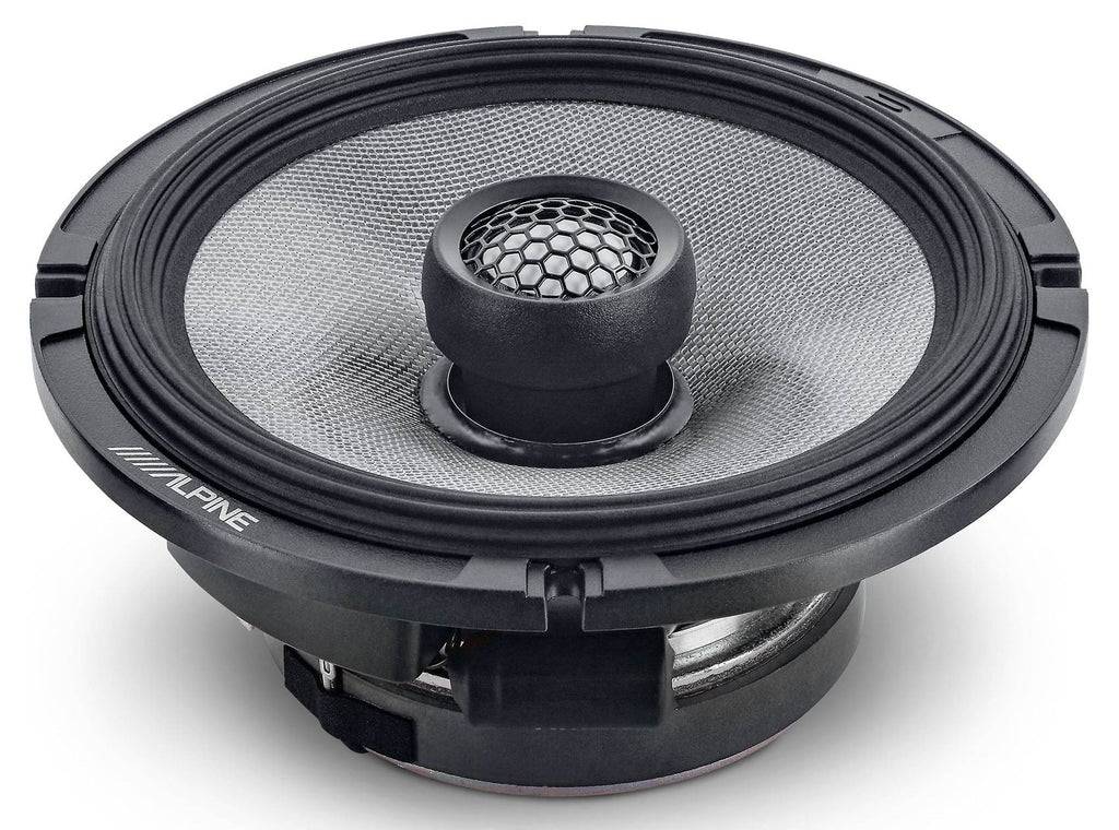 (4) Alpine R2-Size65 6.5" 2-Way Car Audio Sizepeakers High-Resolution Certified