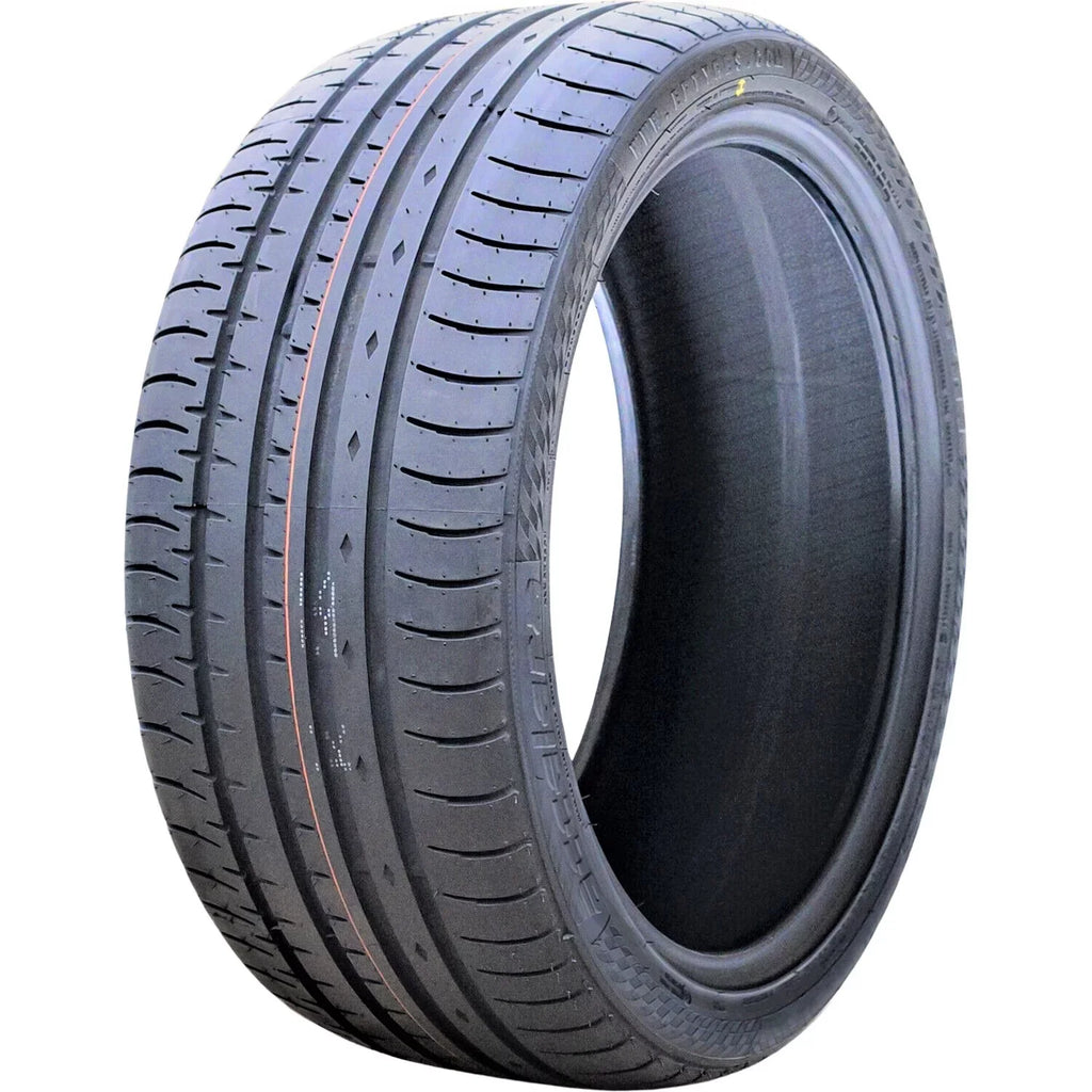 Pair of 2 (TWO) Accelera Phi 255/45ZR18 255/45R18 103Y XL A/Size High Performance Tires Fits: 2005-13 Toyota Tacoma X-Runner, 2007-10 Ford Mustang Sizehelby GT500
