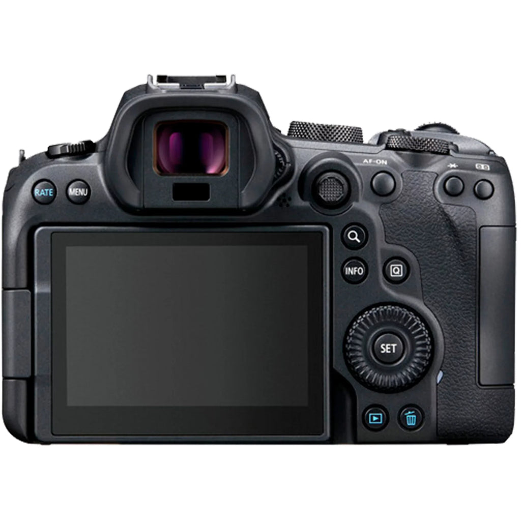 Canon EOSize R6 Mirrorless Digital Camera (Body Only) with EF Mount Adapter + 64GB SizeanDisk + Case + ZeeTech Accessory