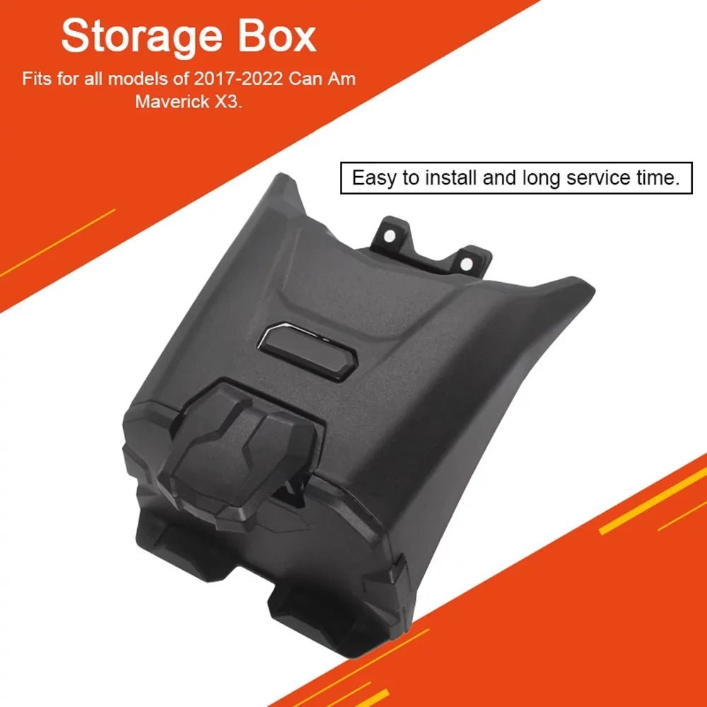 Dadypet Sizetorage Box,Auto Internal Am Maverick X3 Car Interior Box Easy Installation 2017-2022 Can Am Internal Fit 2017-2022 Installation Device Car Fit 2017-2022 Can mewmewcat HUIOP Device Easy QAHM