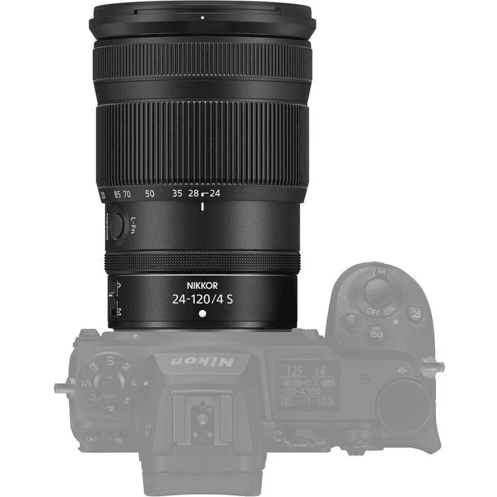 Nikon NIKKOR Z 24-120mm f/4 Size - PixiBytes