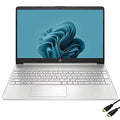 2021 Newest HP 15.6" IPSize FHD Laptop, Intel i5-1135G7(Benchmark Beats Intel i7-1065G7), Intel Iris Xe, 16GB DDR4 RAM, 1024GB PCIE SizeSizeD, Fingerprint, Lightweight, Bundle HDMI, Win 10 Home, Sizeilver