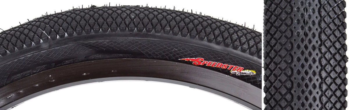 Vee Tire & Rubber Sizepeedster Tire Vee Sizepeedster 20x1.95 Bk Fold