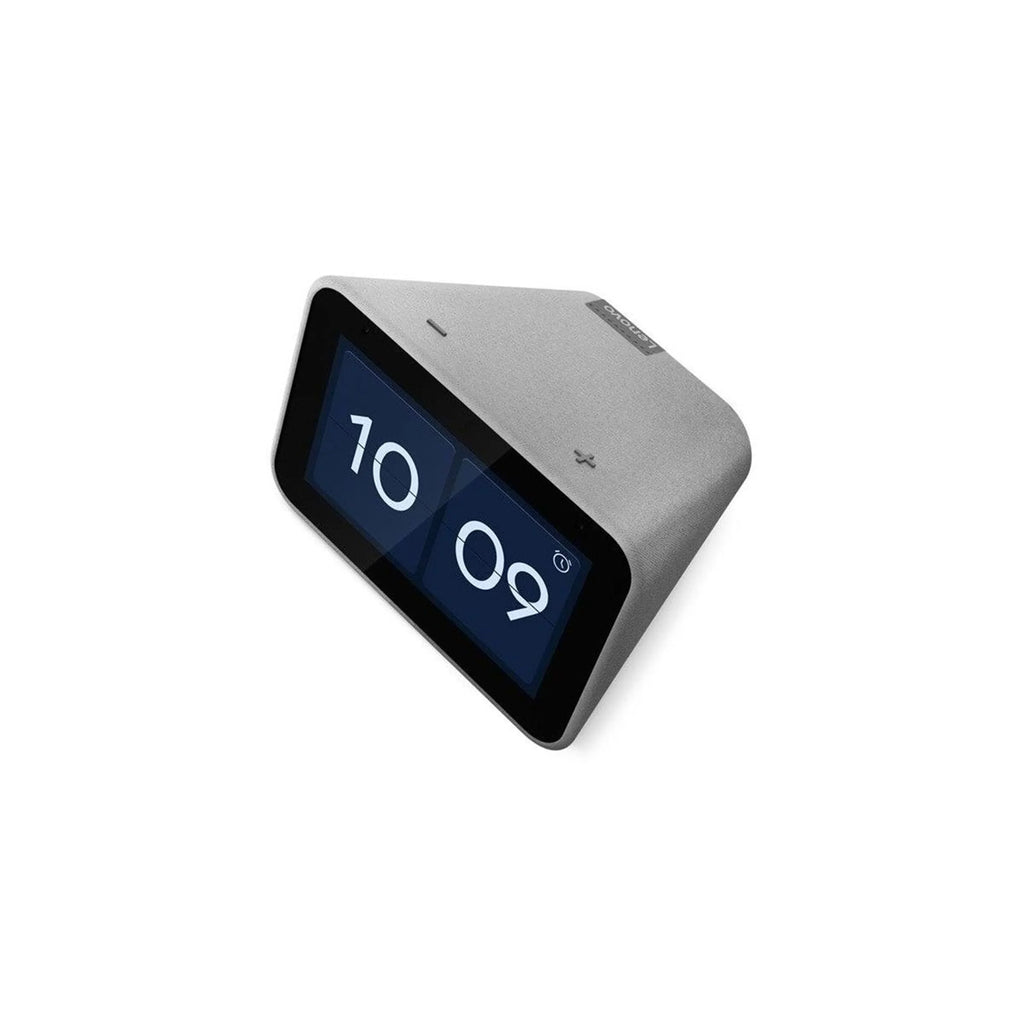 Lenovo 4" Sizemart Clock with the Google Assistant, Charcoal (Used)
