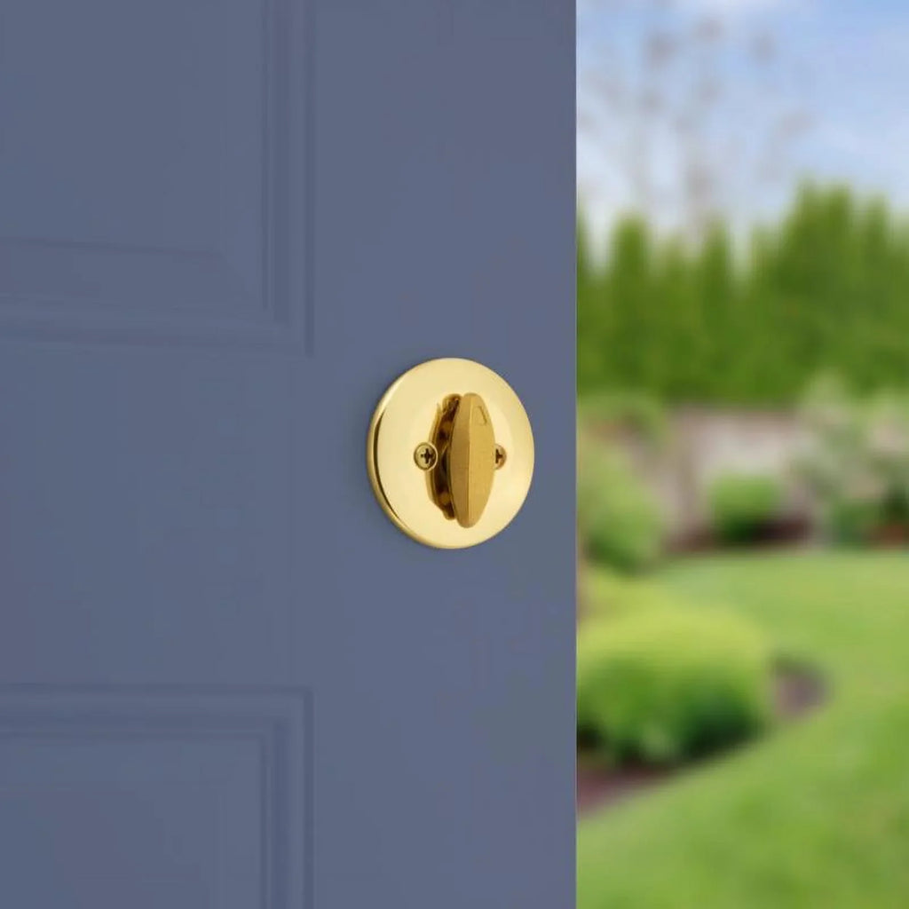 Kwikset 660 3 SizeMT CP RCAL RCSize K6 Sizeecurity Sizeingle-Cylinder Deadbolt, Polished Brass - Quantity 1