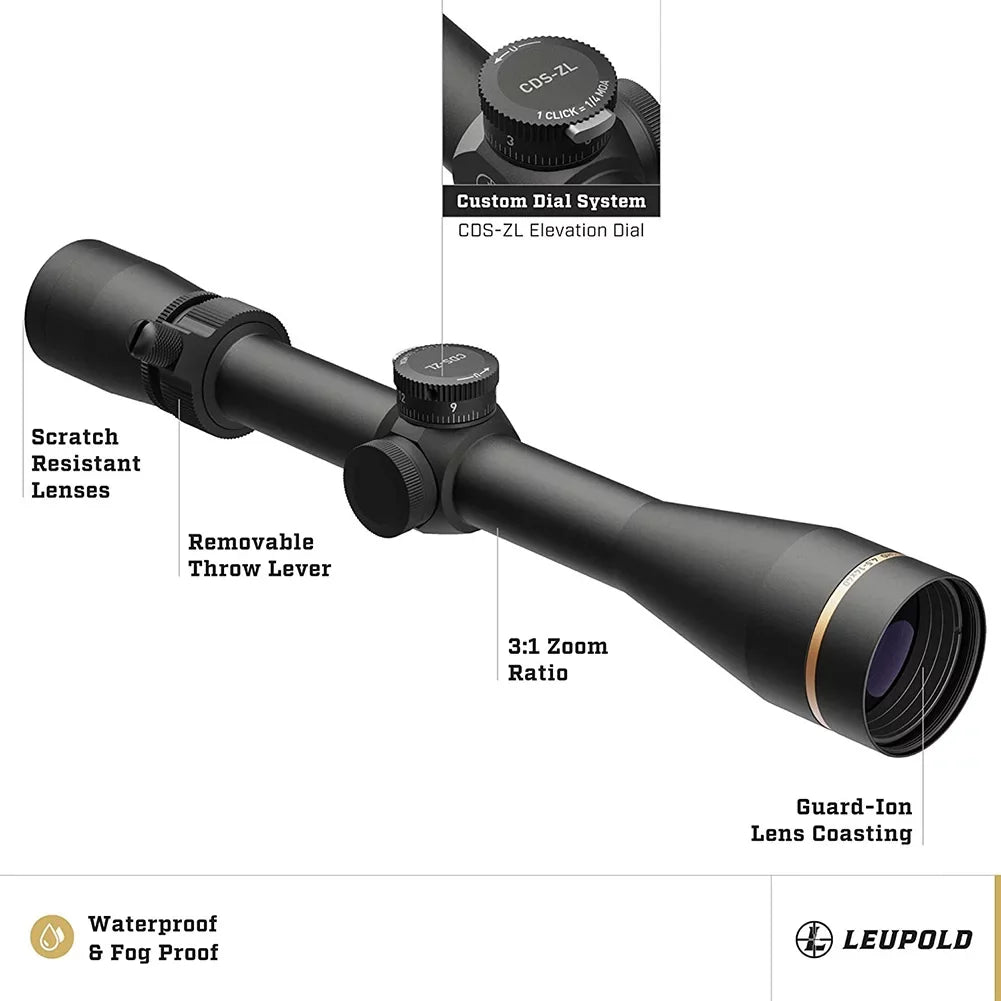 LEUPOLD VX-3HD 4.5-14x40 1in CDSize-ZL Duplex Riflescope (180619)