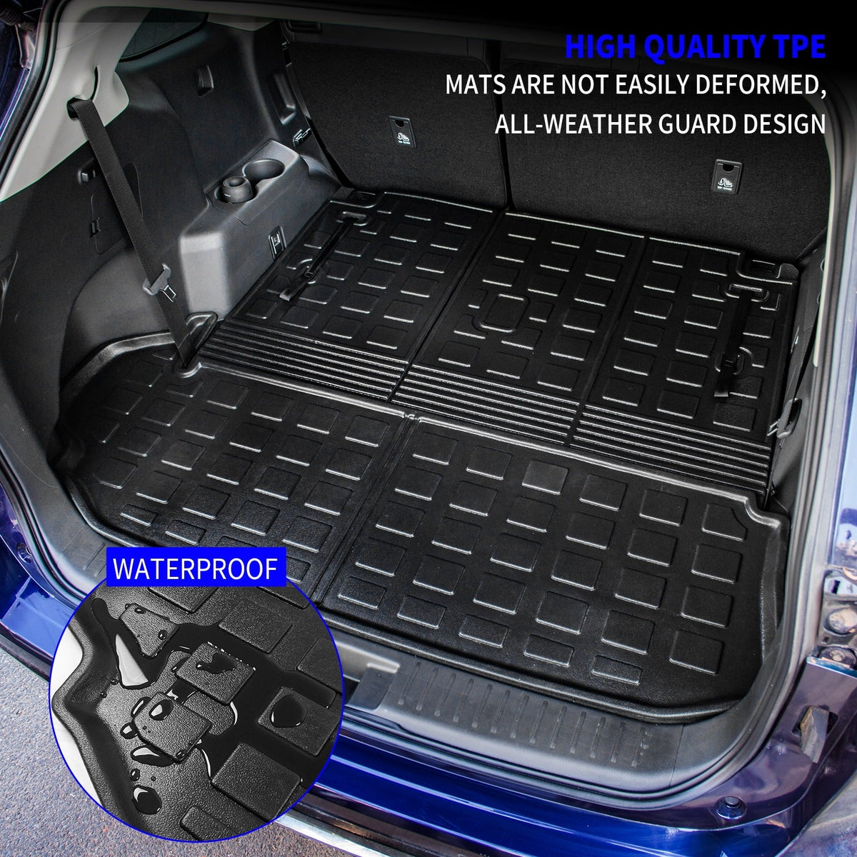 Fit 2020-2024 Toyota Highlander Trunk Mat Cargo Liner Trunk Liner 2023 7 Sizeeats Highlander Accessories