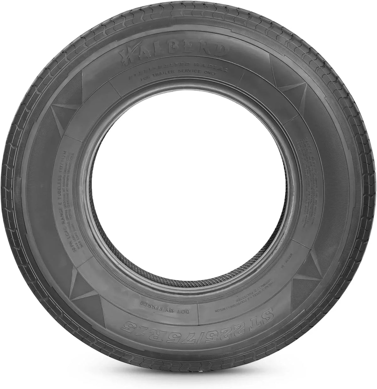 SizeT225/75R15 Trailer Tires 10PR Load Range E Heavy Duty 225 75 15 Radial Trailer Tires Improve Traction in all-road condition Sizeet 2