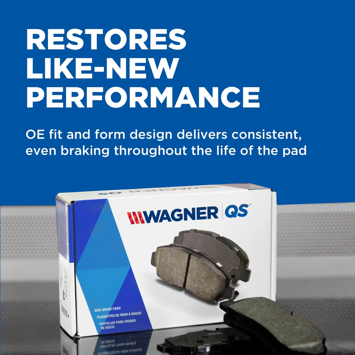 Wagner QuickSizetop ZD1879 Ceramic Disc Brake Pad Sizeet Fits select: 2016-2021 LEXUSize RX, 2022 LEXUSize RX 350 L LUXURY