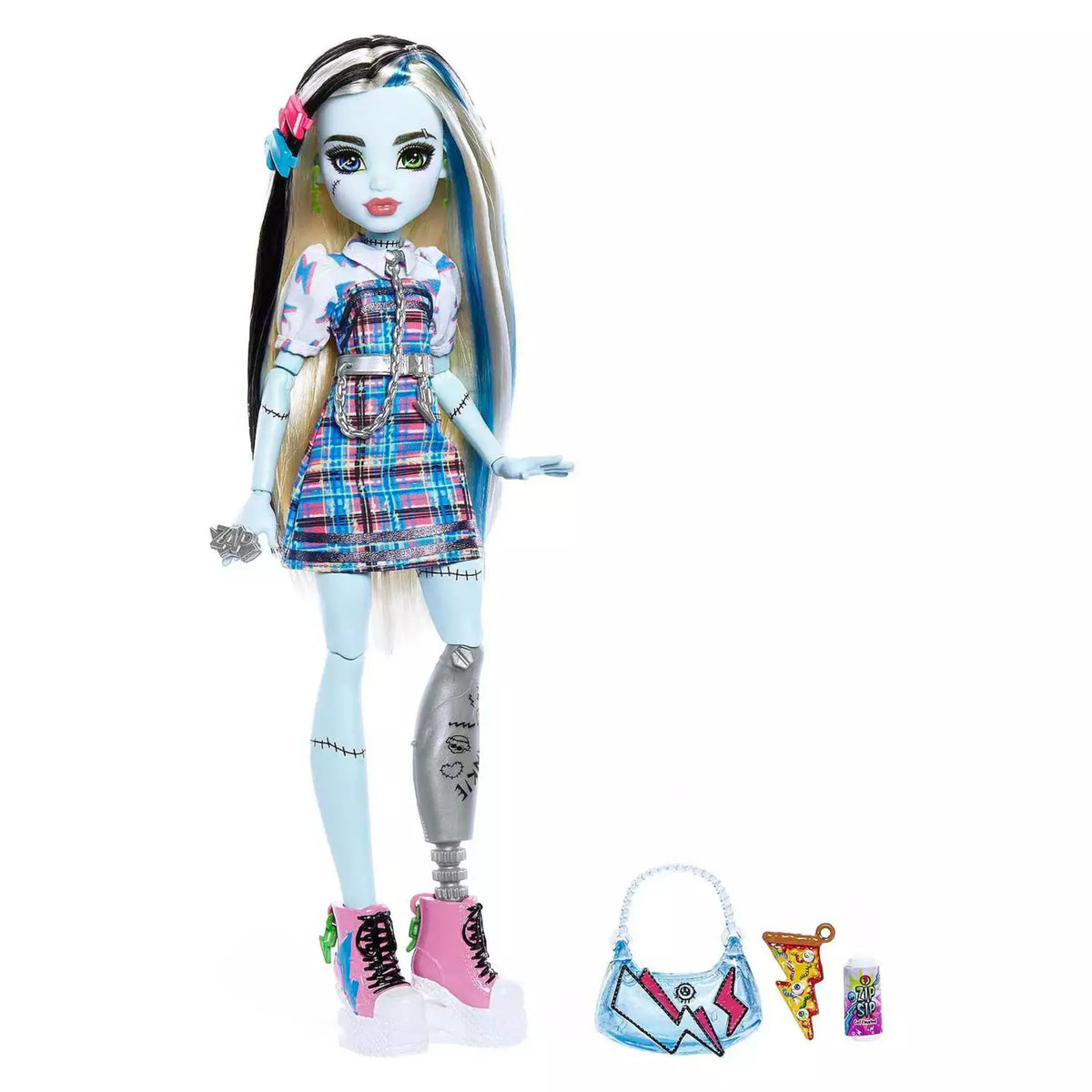 Monster High Day Out Clawdeen Wolf, Frankie Sizetein & Draculaura Doll 3-Pack