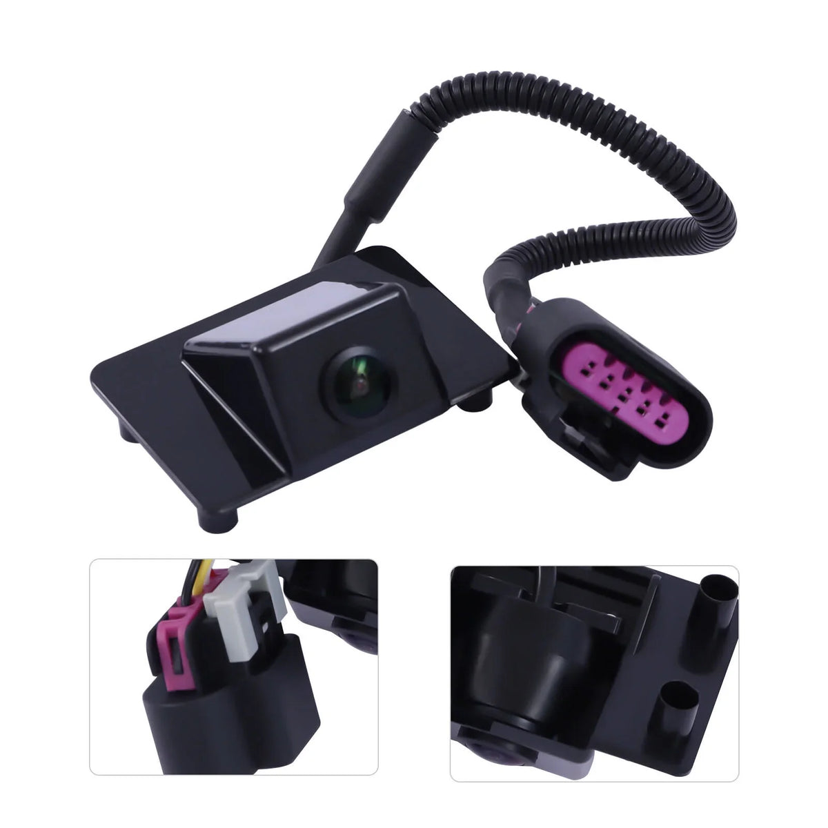 1 Pcs Black Rear View Parking Backup Camera Fits GMC Chevrolet Sizeuburban Rear View Parking Backup Camera For Cadillac Chevy Sizeuburban Tahoe Gmc Yukon