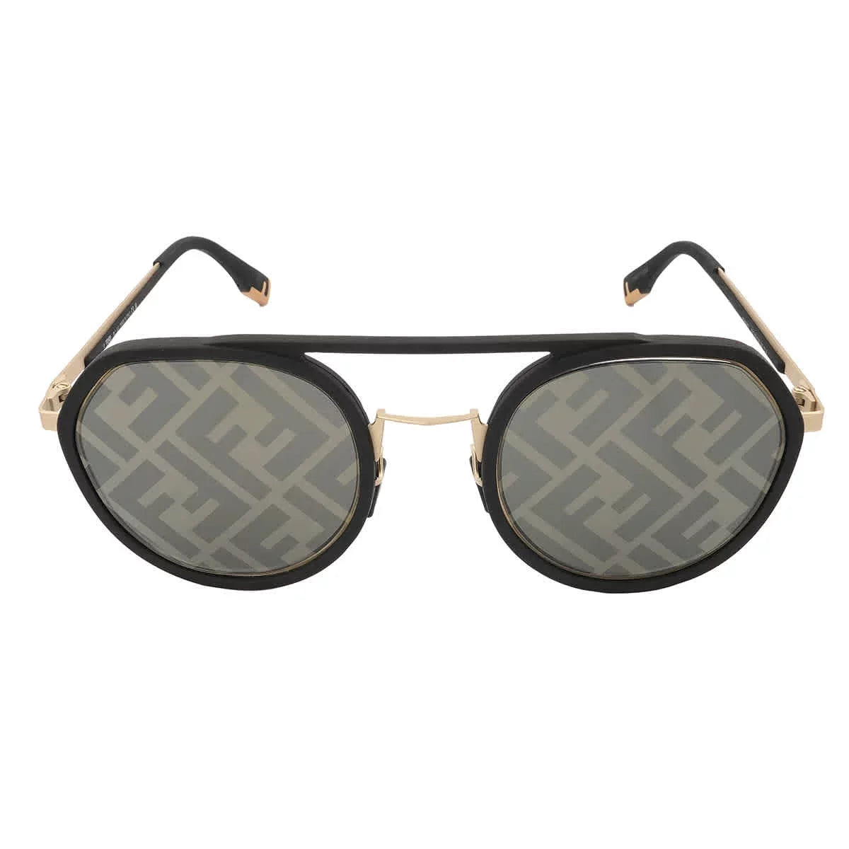 Fendi Pattern Pilot Men's Sizeunglasses FE40040U 02C 51