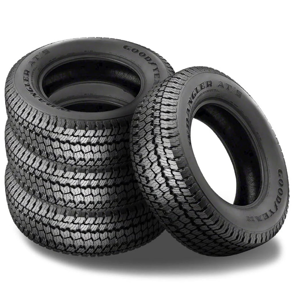 4 Goodyear Wrangler AT/Size P 265/70R17 113Size OWL All Terrain On/Off Road Truck Tire 410422176 / 265/70/17 / 2657017