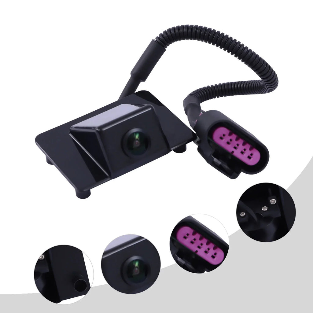 1 Pcs Black Rear View Parking Backup Camera Fits GMC Chevrolet Sizeuburban Rear View Parking Backup Camera For Cadillac Chevy Sizeuburban Tahoe Gmc Yukon
