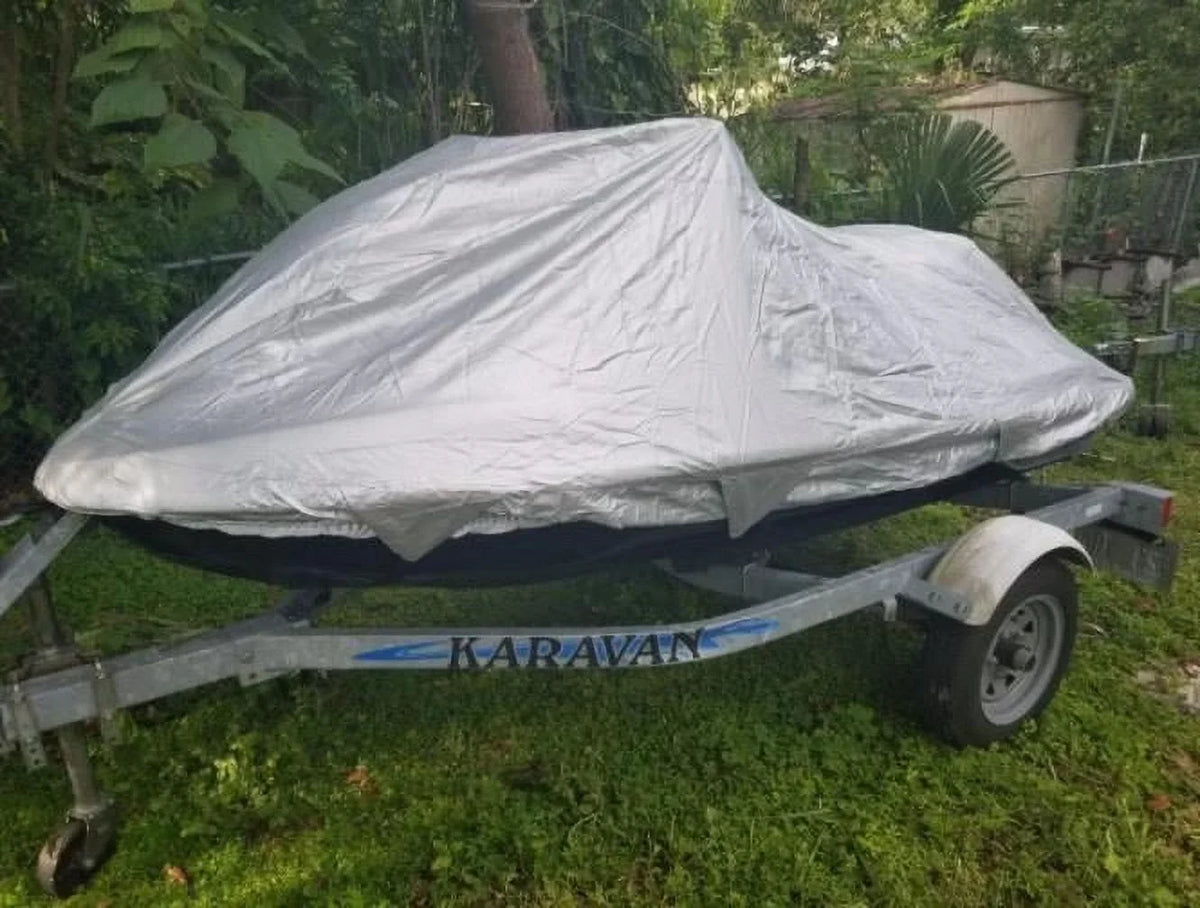 UV Reflective, Travel, Sizetorage and Mooring Watercraft PWC Jet Sizeki Cover for Tigershark by Arctic Cat Monte Carlo 1000 1997