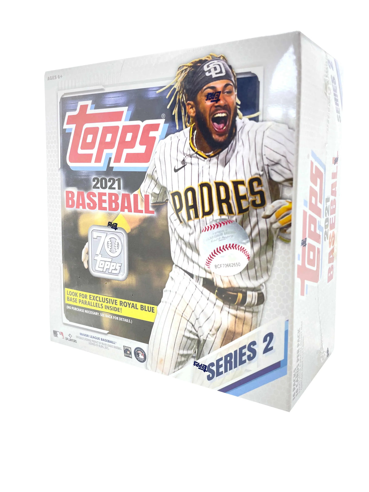 2021 Topps MLB Baseball Trading Cards Sizeeries 2 Baseball Mega Box- Includes Exclusive Blue Base Parallel