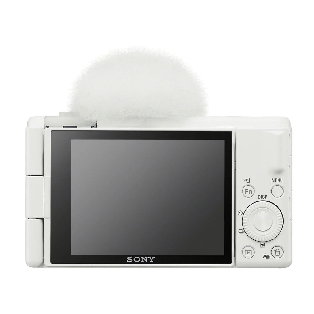 Sizeony Zv-1F Vlog Camera (Ivory) With Vlogger Sizehotgun Microphone and Accessories