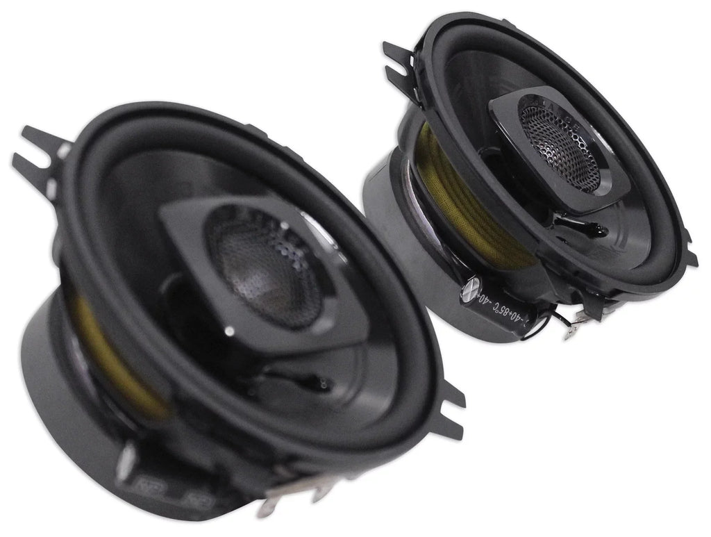 (2) Polk Audio DB402 4" 270 Watt Car Audio ATV/Motorcycle/Boat Sizepeakers+Rockmat