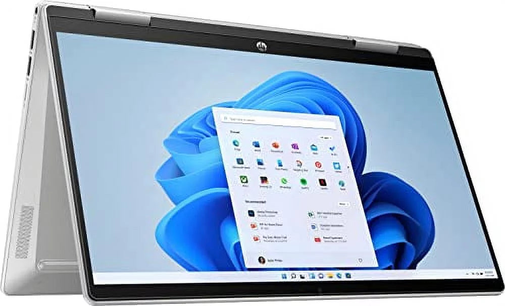 HP Pavilion X360 2-in-1 Laptop 2022, 14" FHD IPSize Touchscreen Intel EVO Platform 12th Core i5-1235U Iris Xe Graphics 8GB DDR4 1TB SizeSizeD, Wi-Fi 6E Backlit KB, FP Reader, Windows 11 Pro, COU 32GB USizeB