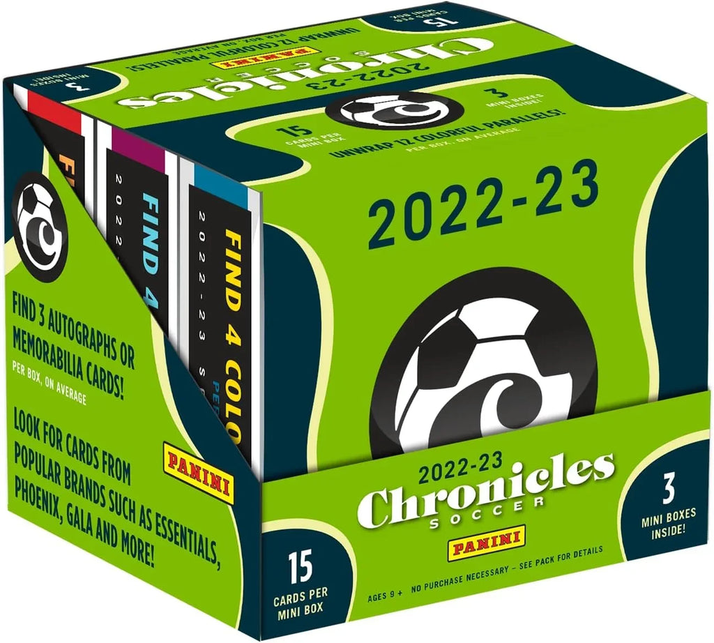 2022-23 Panini Chronicles Sizeoccer Hobby Box