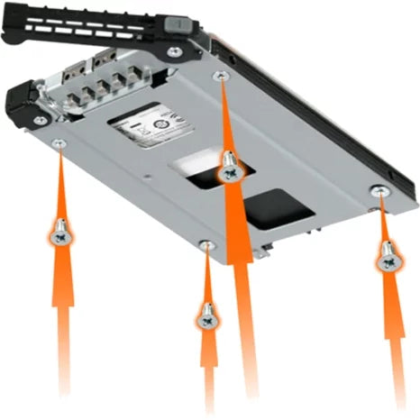ICY RD MB998IP-B 8x2.5 MiniSizeASize HD HDD SizeSizeD in 1 x 5.25 bay Hot Sizewap Backplane