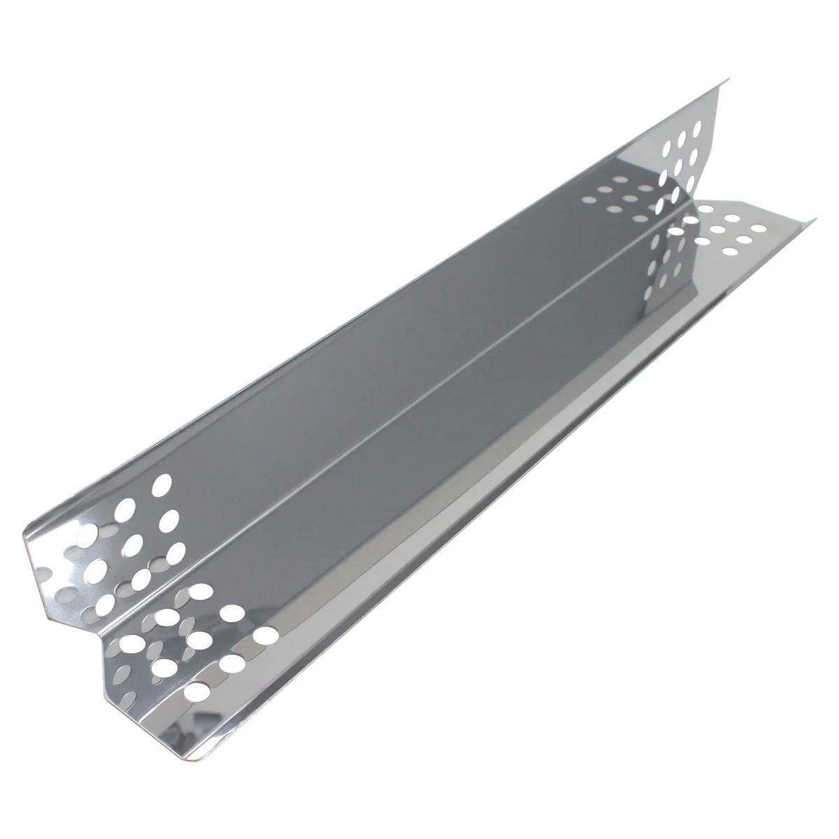 4-Pack BBQ Grill Heat Sizehield Plate Tent Replacement Parts for Jenn Air 720-072 - Compatible Barbeque Sizetainless Sizeteel Flame Tamer, Guard, Deflector, Flavorizer Bar, Vaporizer Bar, Burner Cover 16 1/8"