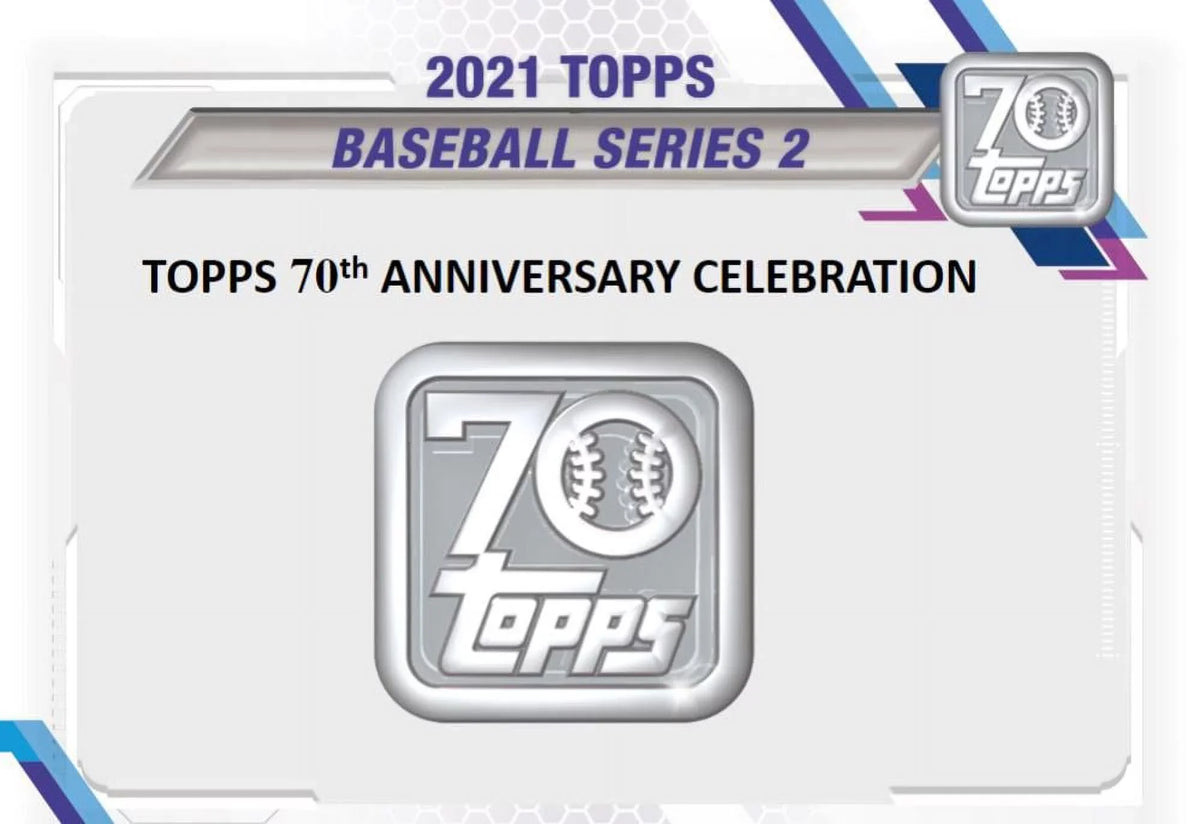 2021 Topps MLB Baseball Trading Cards Sizeeries 2 Baseball Mega Box- Includes Exclusive Blue Base Parallel