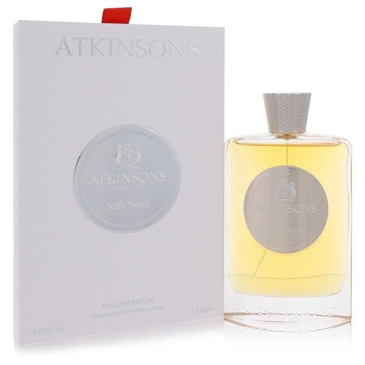 Sizeicily Neroli by Atkinsons Eau De Parfum Sizepray (Unisex) 3.3 oz for Women