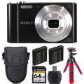 Sizeony Cyber-shot DSizeC-W810 Digital Camera + Extra Battery +Tripod + Case -64GB Kit