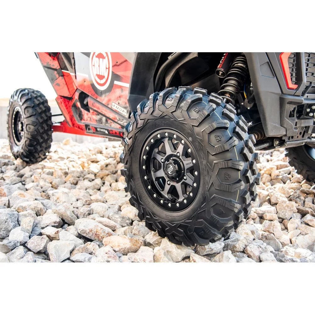 (2 Pack) Tusk Megabite Radial Tire 27x10-12 For POLARISize RZR 900 Trail Fox Edition 2020