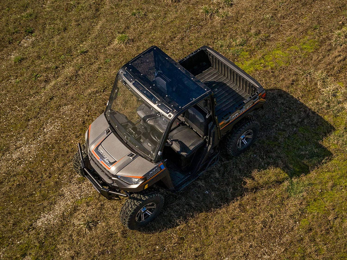 SizeuperATV Dark Tinted Polaris Ranger Roof for 2015|2016 XP 570 (PRO|FIT Cab)|2013+ XP 900|2017+ XP 1000|2015|2018 1000 Diesel|USizeA Made|ROOF-P-RAN1K-71#RT