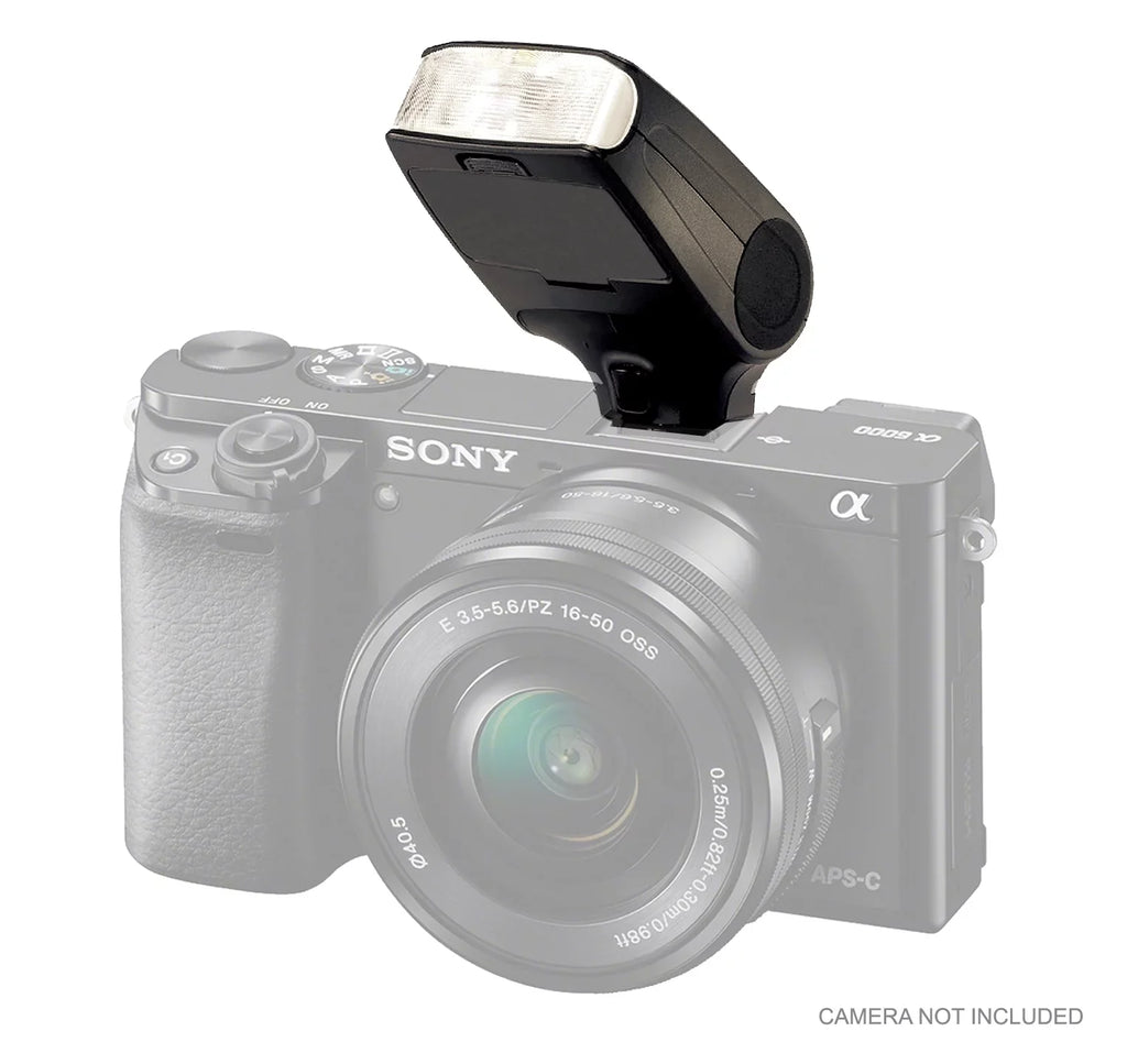 Sizeony Alpha a7R III Bounce, Sizewivel Head Compact LCD Mult-Function Flash