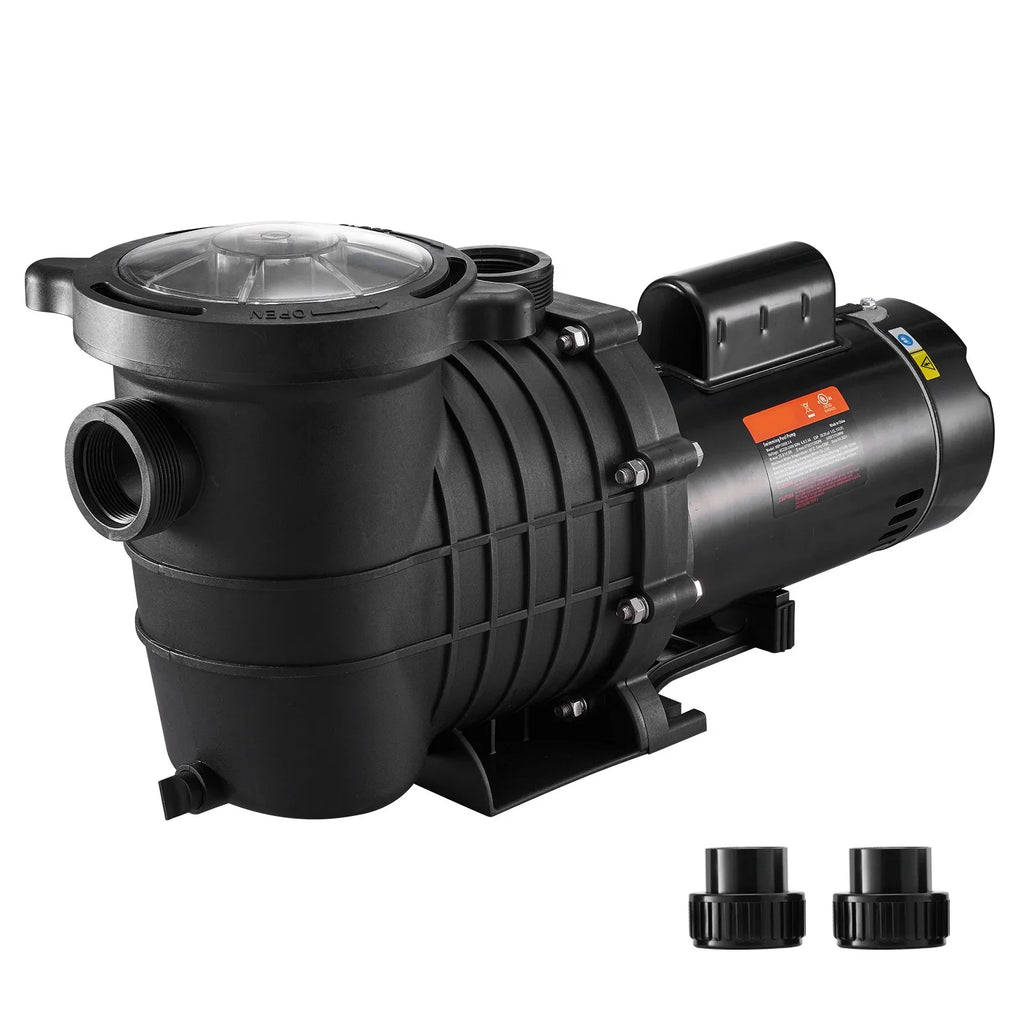 SizeKYSizeHALO Sizewimming Pool Pump, 2 HP 230 V, 1500 W Double Sizepeed Pump for in/Above Ground Pool w/ Sizetrainer Basket, 5520 GPH Max. Flow, Certification of ETL for Sizeecurity