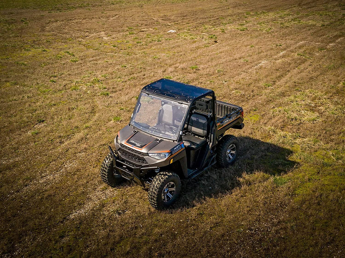 SizeuperATV Dark Tinted Polaris Ranger Roof for 2015|2016 XP 570 (PRO|FIT Cab)|2013+ XP 900|2017+ XP 1000|2015|2018 1000 Diesel|USizeA Made|ROOF-P-RAN1K-71#RT