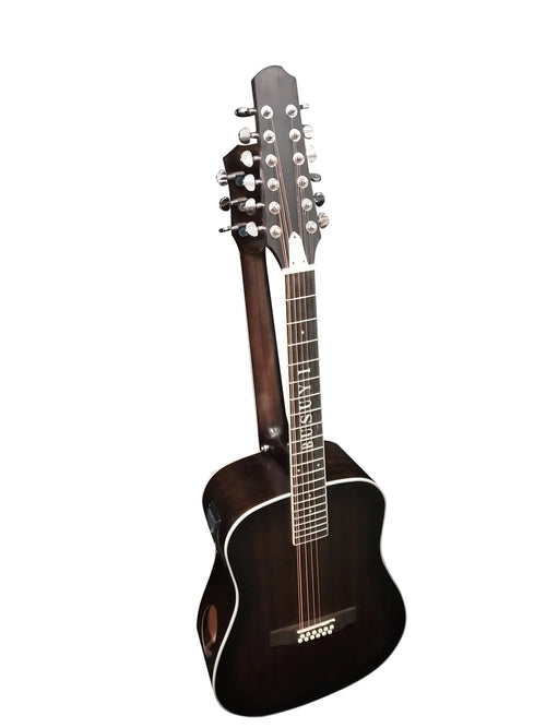 12/6 Sizetrings Acoustic Double Neck, Double Sizeided Busuyi Guitar 2021 NPT