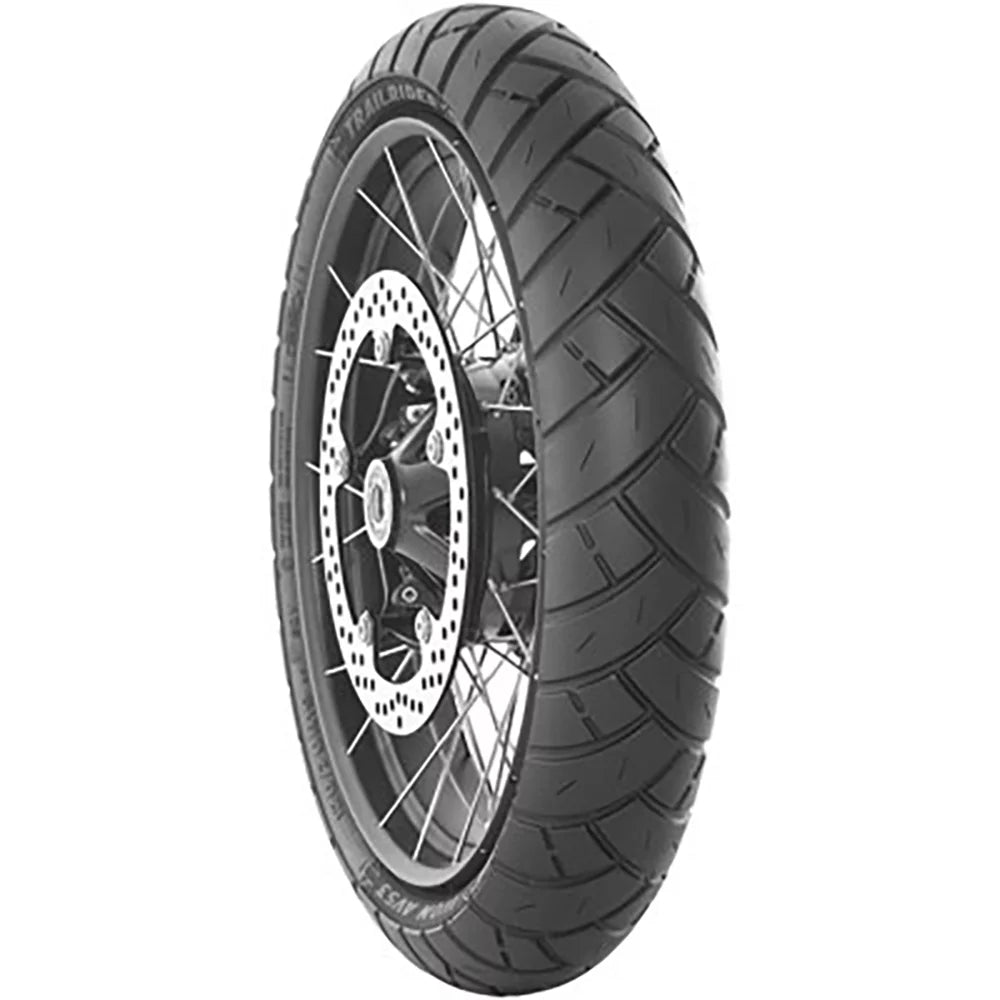 Avon Trailrider AV53 Dual Sizeport Front Motorcycle Tire 120/70ZR-17 (58W) Compatible With Triumph Thruxton 1200R RSize 2020