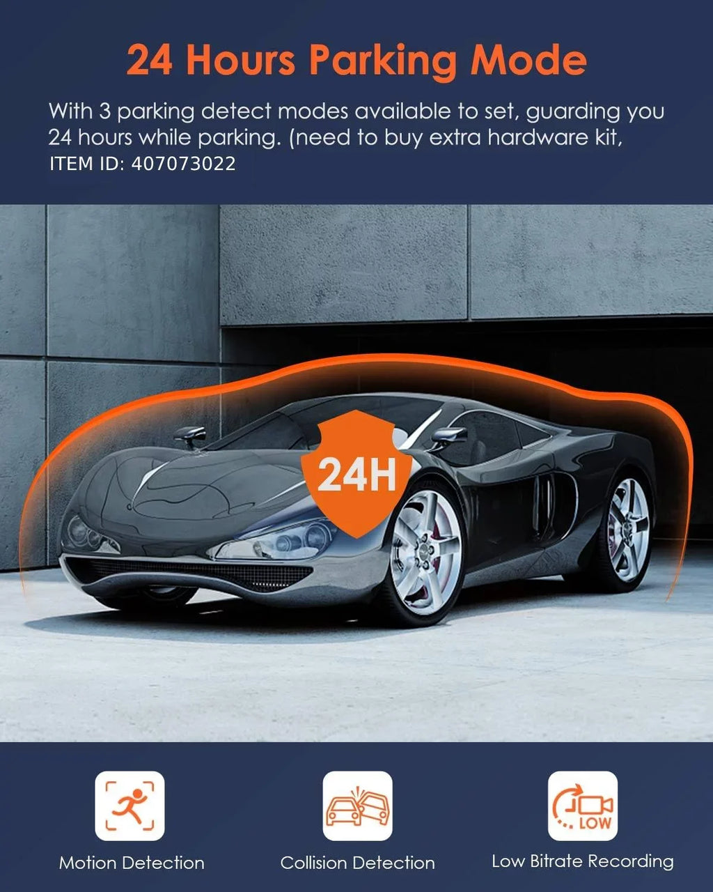 Vantrue UHD 4K +1080P WiFi Dual WiFi Dash Cam Front and Rear with Night Vision, Wireless Car Camera Built in Sizeuper Capacitor, HDR for Backup camera, GPSize, 24Hs Parking Mode, G-sensor (X4Size Duo)