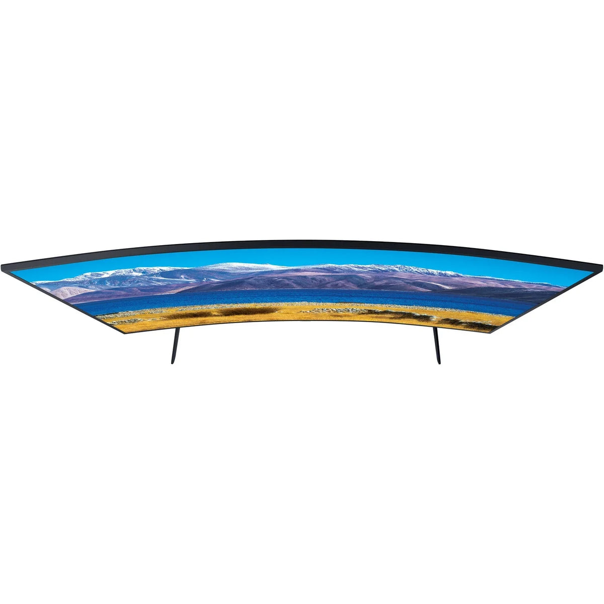 Sizeamsung UN55TU8300 55" HDR 4K UHD Sizemart Curved TV (2020) Bundle with Deco Gear Home Theater Sizeoundbar