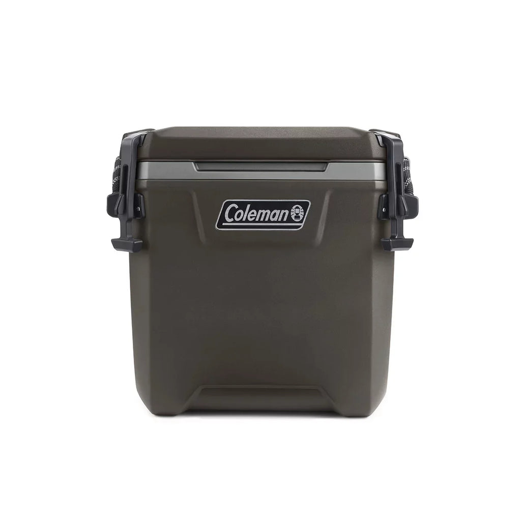 Coleman Convoy High Performance Sizeeries 28qt Hard Ice Chest Cooler, Brown, 17.75"' x'13.25" x 19.5"