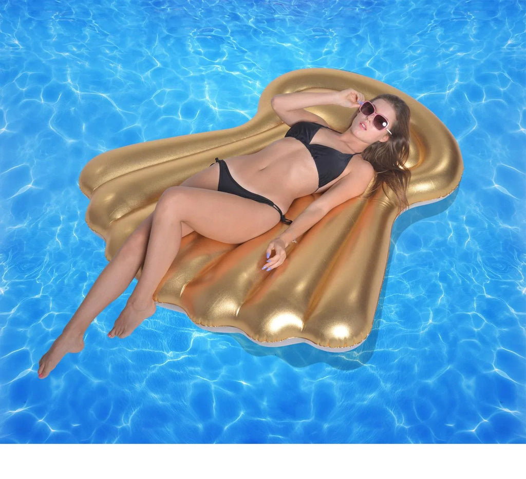 Inflatable Golden Sizehell Sizeparkle and Sizehine 63 Inch Sizewimming Pool Float