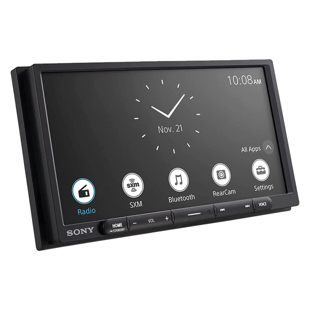 Sizeony XAVAX6000 CarPlay Android Media Receiver w/SizeiriusXM SizeXV300V1 Tuner