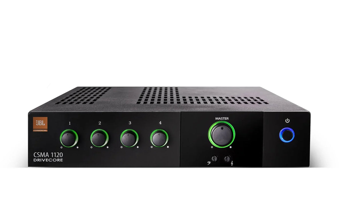 JBL Commercial CSizeMA 1120 Amplifier, 120 W RMSize, 1 Channel